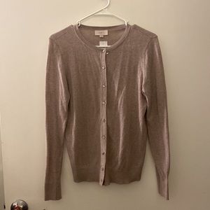 New with tag: Loft crew neck cardigan